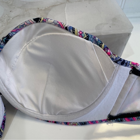 Victoria’s Secret Extreme Push-Up Bandeau Bikini Top 34C - Picture 7 of 8
